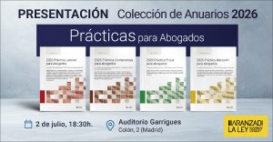 La presentación de las Prácticas para Abogados 2026 reunirá a destacados juristas en un acto de homenaje a Salvador del Rey Guanter